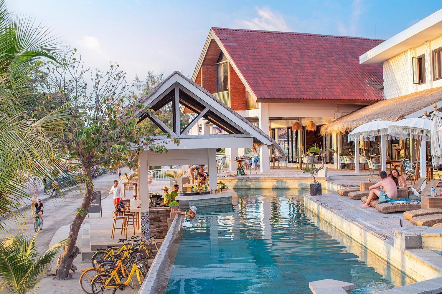 ฟรี รีสอร์ต กิลิตราวางัน Hotel กีลีตราวางัน ภายนอก รูปภาพ